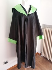 Toga Laurea laureato dottore adulto sartoriale verde università