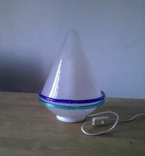 LAMPADA DA TAVOLO IN VETRO DI