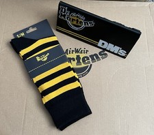 Calze bio Dr Martens gialle e