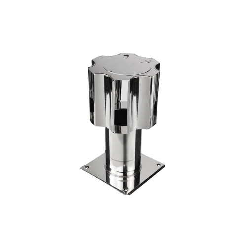 Acciaio inox camino cappuccio - acciaio,
