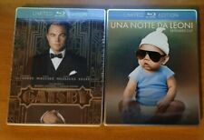 Lotto fim Steelbook blu-ray Il Grande Gatsby Una Notte Da Leone limited edition