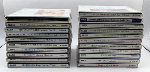 Naxos classical lot - cd,