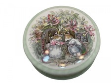 Barattolo porcellana Royal Doulton 3,5 x 9,5 cm - 1 scelta. Ottime condizioni   