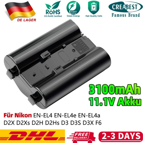 Batteria 3100 mah el4 - 3100, en-el4