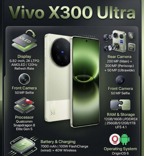 Vivo x300 ultra phone - x300, 5g
