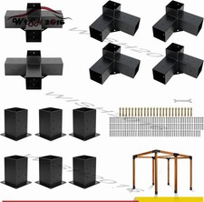 Kit staffe pergola 4x4 3 vie e