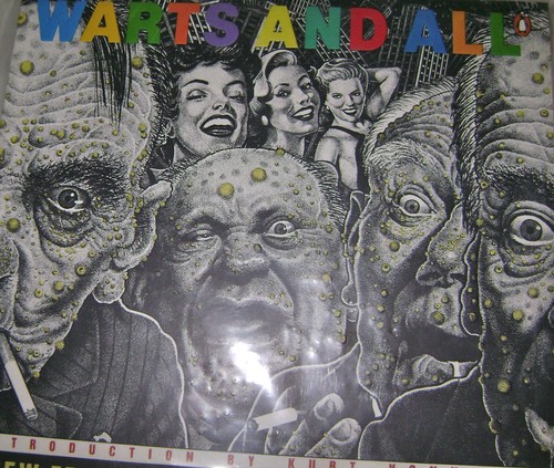 Warts and all - warts,