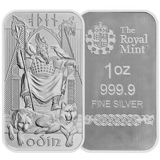 Lingotto d'argento Odino 1 oz