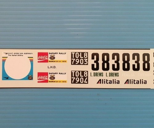 Decal lancia stratos - decal,