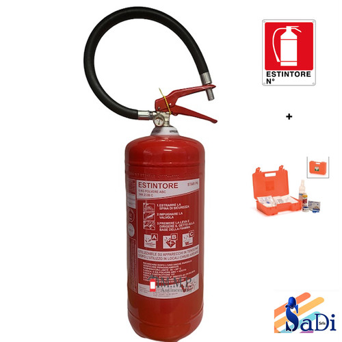Estintore polvere 6 - polvere,