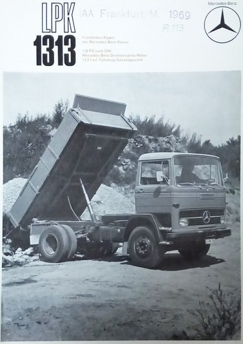 Mercedes benz camion lpk 1313 - camion,