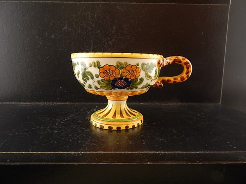 Antica tazza maiolica ceramica - antica,