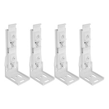 4 Pezzi Staffe per Binario per