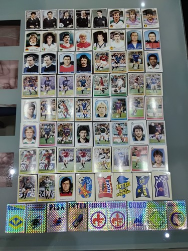 Lotto figurine panini - lotto, 73