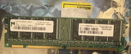 Micron ram 64mb - micron, dimm