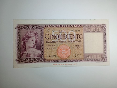 Italy 500 lire 1947 great - lire,