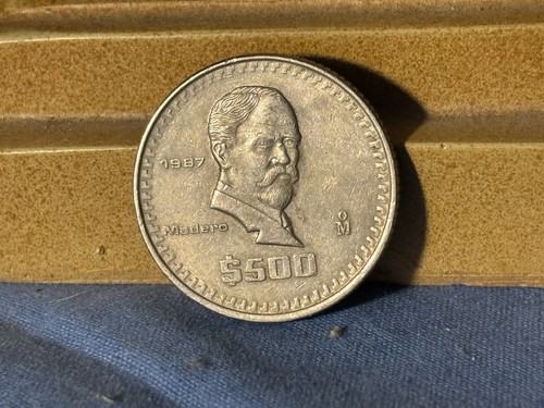 Moneta messico 5000 pesos - messico, 1987