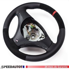 Volante In Alcantara In Pelle