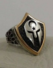 925 MENS SILVER RING Sparta