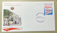 MONACO - FDC - 125° anniversario Federazione nazionale di canottaggio