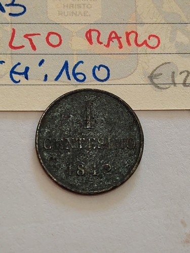 Moneta regno sardegna carlo - di,