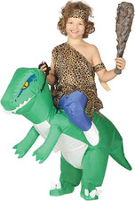 Costume a Cavallo Da Dinosauro