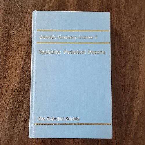 Aliphatic chemistry hardcover - chemistry,,