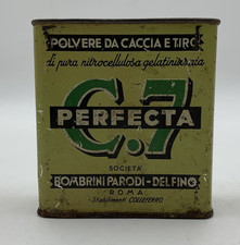 Scatola In Latta Polvere Per