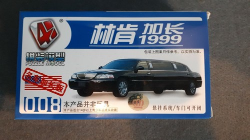 Model kit limousine - kit, lincoln