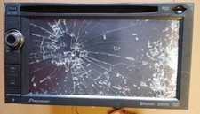 PIONEER AVIC F840BT 2-DIN Bluetooth GPS LCD TOUCH DA RIPARARE SOLO RICAMBI