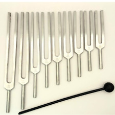 Solfeggio Tuning Fork Set di 9