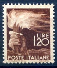 DEMOCRATICA - LIRE 1,20  NUOVO