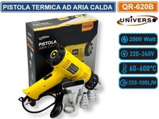 PISTOLA TERMICA AD ARIA CALDA 2000 WATT SVERNICIATORE CON DOPPIO SELETTORE TEMP.