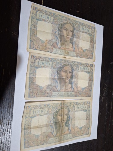 Banconote 1000 franchi - 1000,