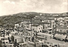 da1149 cartolina amendolara piazza mercato provincia di cosenza bella!