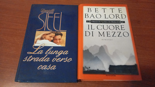 Lotto libri danielle - 2, steel