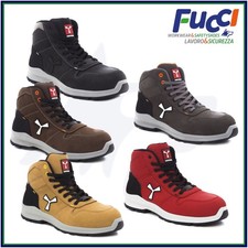 Scarpe antinfortunistiche da lavoro Uomo S3 SRC alte Nabuck Payper Get Force Mid