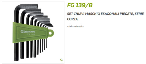 Set chiavini chiavi - 10,