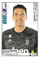 Panini, Calciatori 2019-2020: figurina 242 Gianluigi Buffon (Juventus)