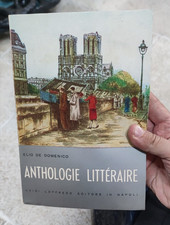 ANTHOLOGIE LITTERAIRE Elio De Domenico LOFFREDO EDITORE NAPOLI LIBRO VINTAGE