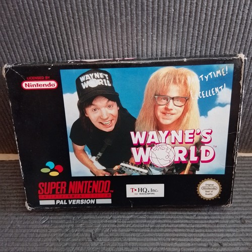 Wayne world snes - wayne's, -snes