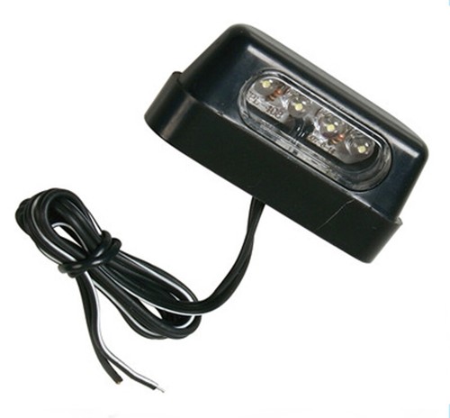 Luce targa led bianco - 4,