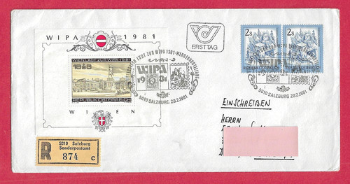 Austria salisburgo lettera - -,
