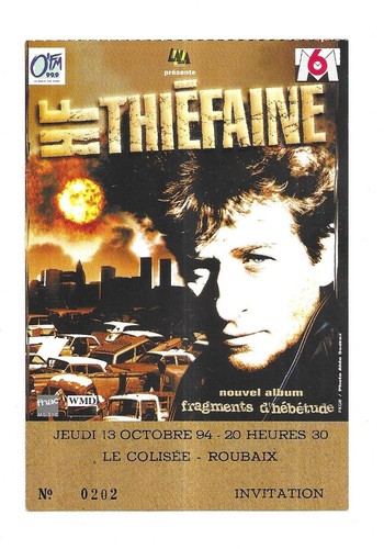 Rare ticket billet de - rare,