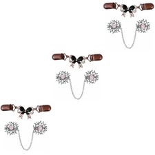  3 Pezzi Clip per Spilla in