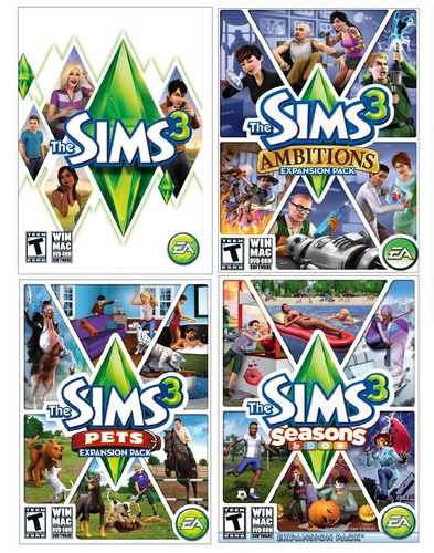 The sims set di quattro - 3, pc