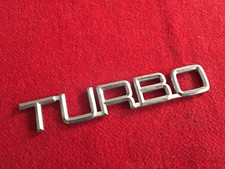 ALFA ROMEO TURBO LOGO SIGLA EMBLEMA FREGIO STEMMA SCRITTA TARGHETTA BADGE TARGA