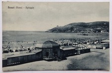 Cartolina scauri spiaggia - cartolina, mare