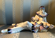 ROSENTHAL PIERROT WITH GUITAR