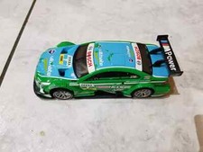 BMW M3 - DIEACST-BURAGO-1:32 Modello - Auto da Corsa-VERDE - BLU - RARO DA COLLE